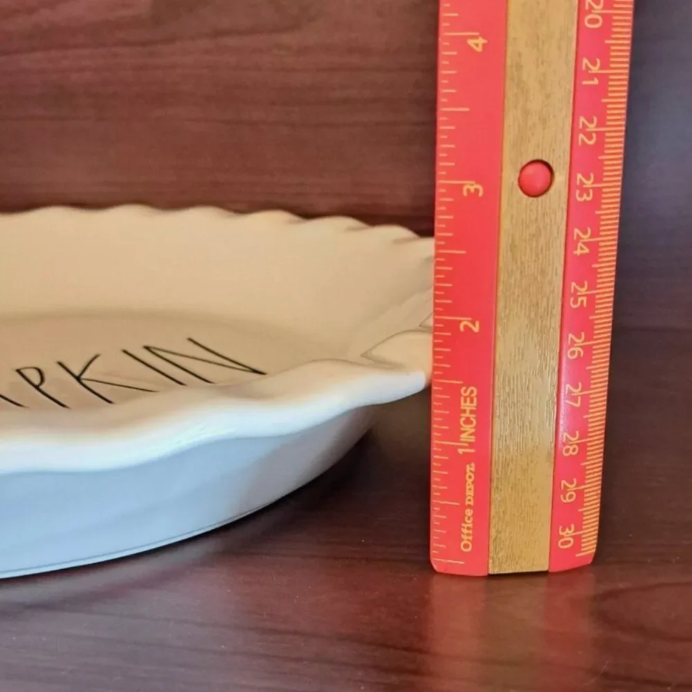 Rae Dunn Pumpkin Pie Baking Plate/Dish